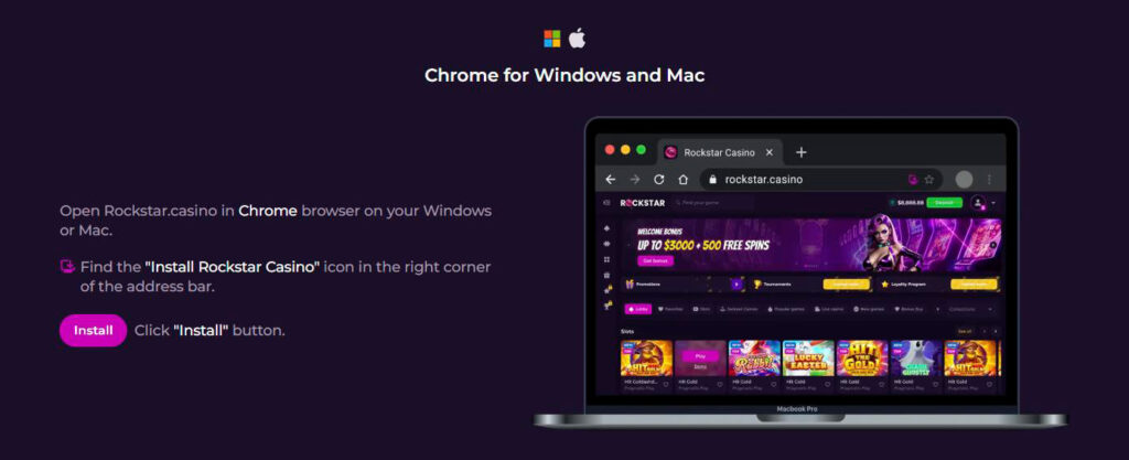 desktop app rockstar casino